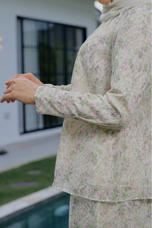 KURUNG LAURA GLOWING LIME