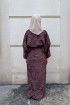 KURUNG DAHLIA DEEP BROWN