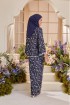 KURUNG MELUR NAVY PEONY