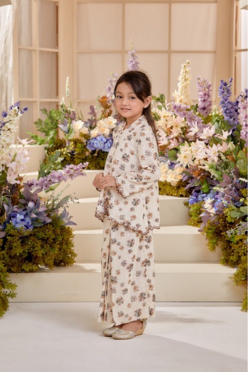 KURUNG MELUR KIDS DIVINE WHITE