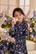 KURUNG MELUR KID NAVY PEONY