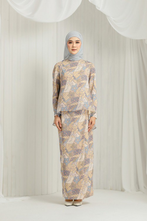 KURUNG AZALEA VINTAGE BLUE