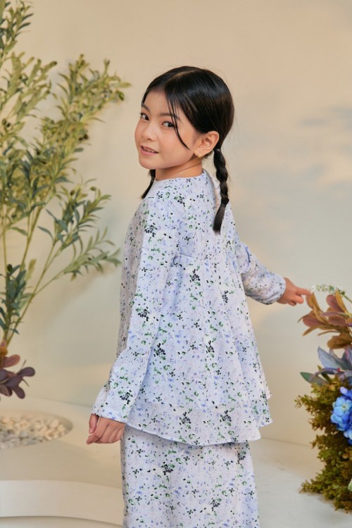 KURUNG AZALEA KIDS - POWDER BLUE