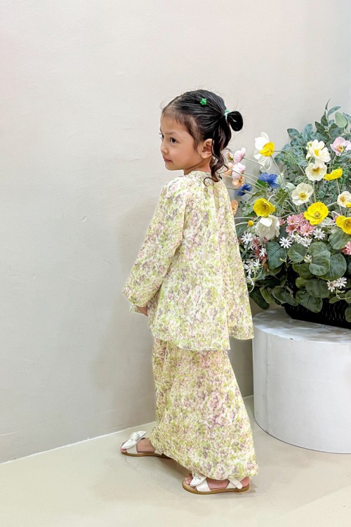 KURUNG LAURA KIDS GLOWING LIME